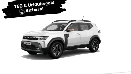 Neu Dacia Duster Extreme 131 PS (96 kW) 2025 Arktisweiß (weiß) SUV
