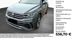 Gebraucht 2022 VW Tiguan Allspace R-line SUV | 41.430 € (Fairer Preis)