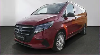 Käytetty Mercedes e-Vito 85 kW (116 HP) 2024 Punainen Van