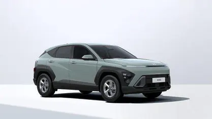 Neu Hyundai Kona Select 116 PS (85 kW) 2025 Mirage green SUV