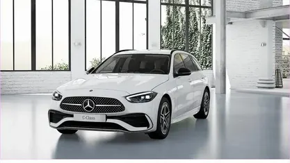 Unilack polarweiß Gebraucht 2023 Mercedes C180 AMG Kombi | 32.770 € (Fairer Preis)