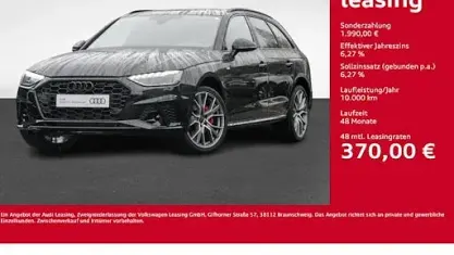 Używany Audi A4 Competition 204 KM (150 kW) 2024 Czarny Kombi