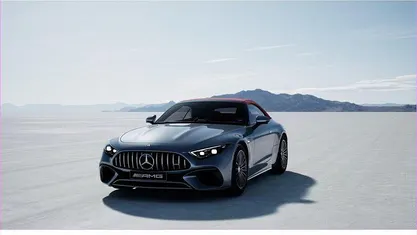 Gebraucht Mercedes SL55 AMG Premium Plus 476 PS (350 kW) 2025 Silber Cabrio