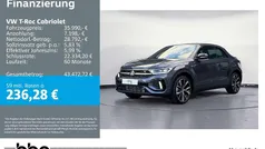 Grau (rauchgrau metallic) Gebraucht 2025 VW T-Roc Cabriolet R-line Cabrio | 35.990 € (Fairer Preis)