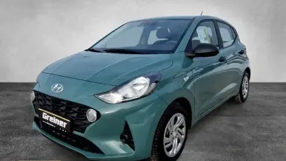 Brugt Hyundai i10 Pure 100 HK (73 kW) 2022 Grøn Hatchback