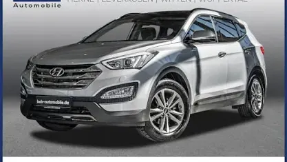 Gebraucht Hyundai Santa Fe Premium 197 PS (144 kW) 2016 Grau SUV