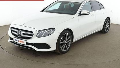 Brugt Mercedes E250 Avantgarde 211 HK (155 kW) 2016 Hvid Sedan