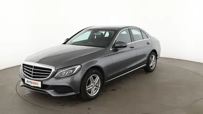 Grau Gebraucht 2016 Mercedes C180 Exclusive Limousine | 18.930 € (Fairer Preis)