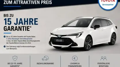 Neu Toyota Corolla 140 PS (102 kW) 2026 Weiß Kombi