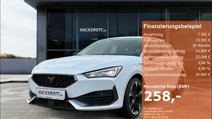 Weiß Gebraucht 2023 Cupra Leon Limousine | 29.450 € (Fairer Preis)