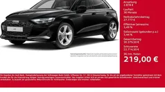 Schwarz Gebraucht 2024 Audi A3 Sportback Advanced Limousine | 30.655 € (Fairer Preis)