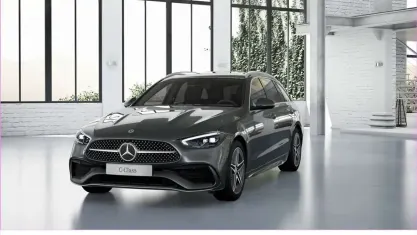 Gebraucht Mercedes C220 AMG 200 PS (147 kW) 2023 Grau Limousine