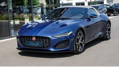 Blau Gebraucht 2024 Jaguar F-Type R-Dynamic Cabrio | 59.975 € (Fairer Preis)