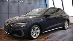 Blau Gebraucht 2024 Audi A3 S-Line Limousine | 31.350 € (Fairer Preis)