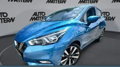 Gebraucht Nissan Micra Tekna 101 PS (74 kW) 2020 Blau Kleinwagen