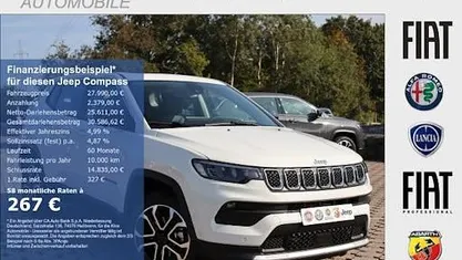 Usata Jeep Compass Altitude 131 CV (96 kW) 2024 Bianco SUV