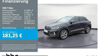 Gebraucht VW T-Roc R-line 110 PS (80 kW) 2023 SUV
