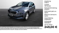 Graphitegrau metallic Gebraucht 2024 Skoda Karoq Selection SUV | 27.980 € (Guter Preis)