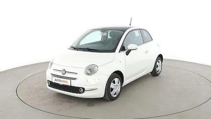 Weiß Gebraucht 2017 Fiat 500 Lounge Limousine | 7.810 € (Fairer Preis)