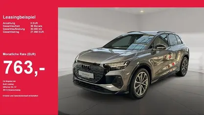 Grau (taifungrau) Neu 2025 Audi Q4 e-tron S-Line SUV | 69.470 €