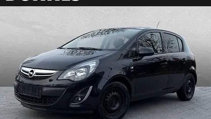 Karbonschwarz metallic Gebraucht 2013 Opel Corsa Active Limousine | 7.210 € (Teuer)