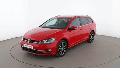 Gebraucht VW Golf VII Highline 150 PS (110 kW) 2019 Rot Kombi