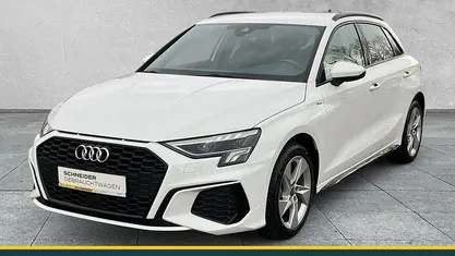 Gebraucht Audi A3 S-Line 150 PS (110 kW) 2023 Weiß Limousine