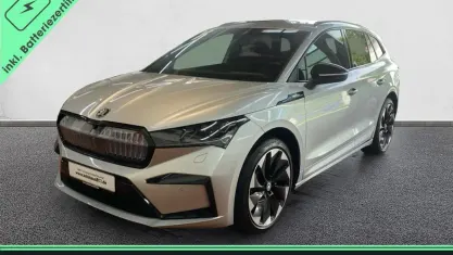 Gebraucht Skoda Enyaq iV SportLine 150 kW (204 PS) 2023 Brillantsilber metallic SUV