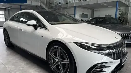 Gebraucht Mercedes EQS 53 AMG Premium Plus 483 kW (658 PS) 2023 Weiß Kleinwagen