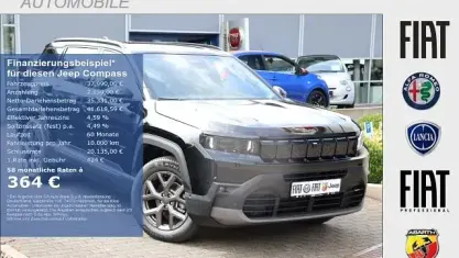 Neu Jeep Compass 144 PS (105 kW) 2026 Yosemite grey metallic mit dach schwarz (grau) SUV