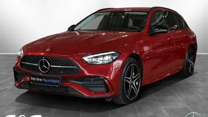 Gebraucht Mercedes C300e AMG 204 PS (150 kW) 2023 Manufaktur lack manufaktur patagonienrot bright Kombi