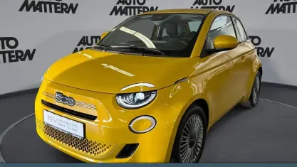 Ny Fiat 500 48 HK (35 kW) 2026 Gul Sedan