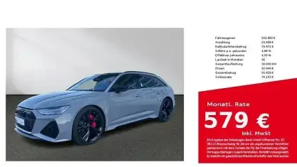 Usata Audi RS6 Sport 600 CV (441 kW) 2022 Grigio Station wagon