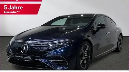 Gebraucht Mercedes EQS450+ AMG 264 kW (360 PS) 2024 Nautikblau Limousine
