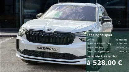 Weiss Neu 2025 Skoda Kodiaq SportLine SUV | 59.990 €