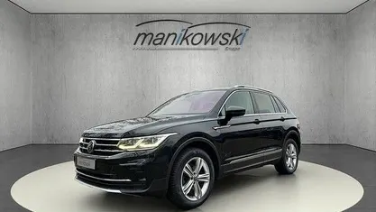 Schwarz Gebraucht 2021 VW Tiguan Elegance SUV | 29.987 € (Fairer Preis)