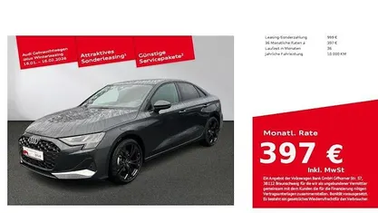 Manhattangrau Gebraucht 2025 Audi A3 Advanced Plus Limousine | 36.880 € (Guter Preis)