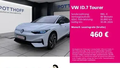 Gebraucht VW ID.7 Pro 210 kW (286 PS) 2025 Weiss Kombi