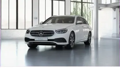 Gebraucht Mercedes E300 Avantgarde 306 PS (225 kW) 2022 Unilack polarweiß Kombi
