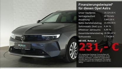 Używany Opel Astra Elegance 131 KM (96 kW) 2023 Szary Kombi