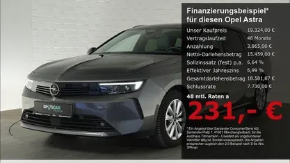 Gebraucht Opel Astra Elegance 131 PS (96 kW) 2023 Grau Kombi