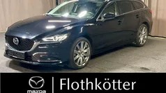 Jet black Gebraucht 2024 Mazda 6 Exclusive-Line Kombi | 26.480 € (Guter Preis)