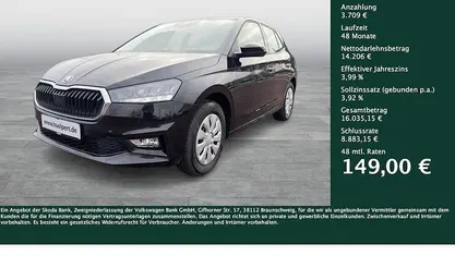 Gebraucht Skoda Fabia Selection 95 PS (69 kW) 2025 Schwarz Limousine