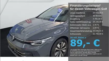 Gebraucht VW Golf VIII Goal 150 PS (110 kW) 2025 Limousine