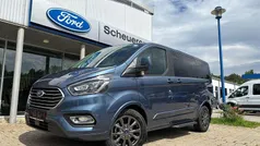 Chromablau metallic Gebraucht 2023 Ford Tourneo Custom Titanium Van | 46.700 € (Fairer Preis)
