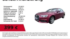 Matadorrot metallic Gebraucht 2019 Audi A4 Design Limousine | 22.900 € (Superpreis)