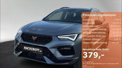 Neu Cupra Ateca 190 PS (139 kW) 2026 Graphitgrau SUV