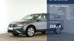 Platinum grey metallic Gebraucht 2022 VW Tiguan Allspace Life SUV | 32.925 € (Fairer Preis)