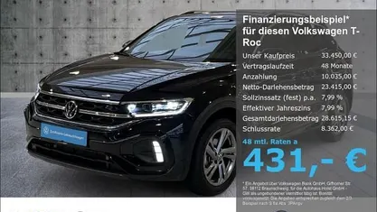 Gebraucht 2025 VW T-Roc R-line SUV | 33.450 € (Fairer Preis)