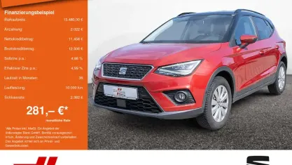 Usata Seat Arona Style 95 CV (69 kW) 2018 Rosso SUV